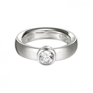 ESPRIT Damenring Tender Embrace White ES