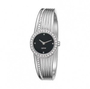 ESPRIT Damenuhr Capillaire Silver Black 
