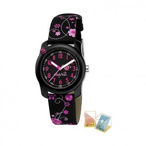 ESPRIT Kids Kinderuhr Lucky Love Black E