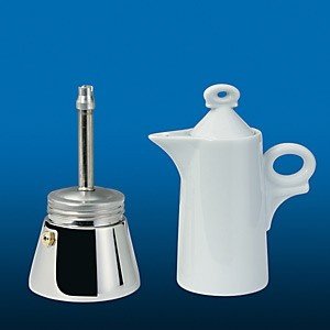Espresso-Kocher ´Giotto´ aus Porzellan u
