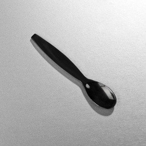 Espresso-Löffel aus schwarzem Büffel-Hor