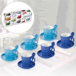 Espresso-Set blau
