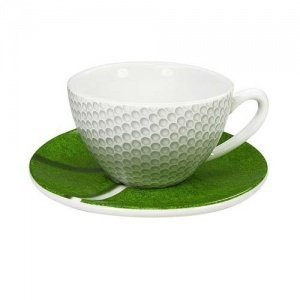 Espresso-Set im Golfdesign