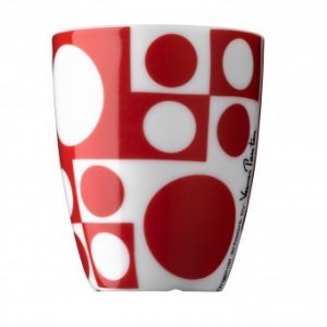 Espressotasse Panton 2er Set rot Limited