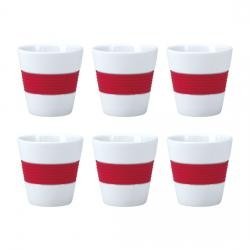 Espressotassen Sunny rot