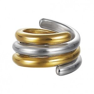 Esprit Damenring Swiveled Bicolor ESSE90