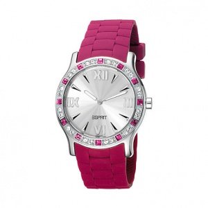 Esprit Damenuhr Pink Silicon Vanity ES10