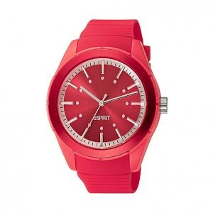 Esprit Damenuhr Play solid coral ES90064