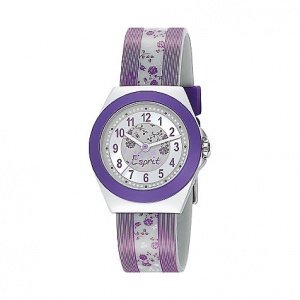 Esprit Kids Kinderuhr Rosy garden - purp