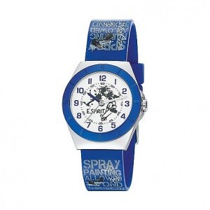 Esprit Kinderuhr Half pipe - blue ES1052