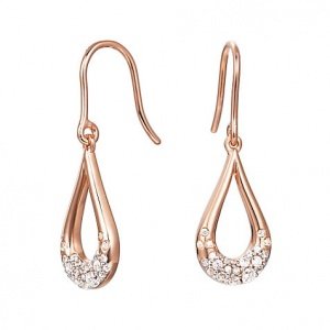 Esprit Ohrhänger Glam Drop Rose ESER9250