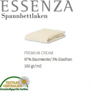 Essenza Spannbetttuch Premium Jersey CRE