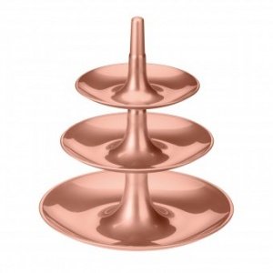 Etagere Babell L solid kupfer