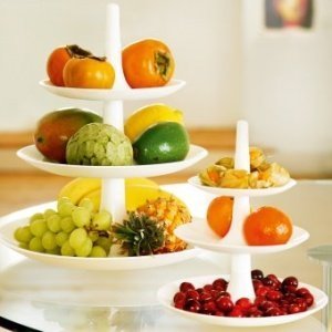 Etagere Babell XS solid weiß