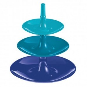 Etagere Babell solid marine/petrol/lagun