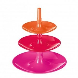 Etagere Babell solid pink/himbeer/terrac