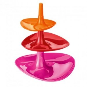 Etagere Betty solid pink/himbeer rot/ora