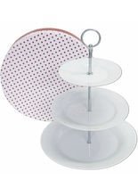 Etagère Hochzeits-Deko weiss