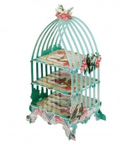 Etagere Voliere, 3-stöckig, mint