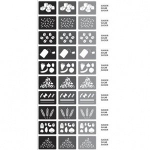 Etiketten für Aufbewahrungsboxen von RIG