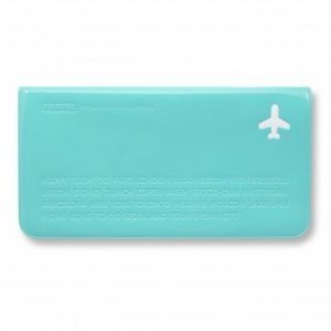 Etui für Reiseunterlagen Happy Flight bl