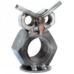 Eule Schraubenfigur Briefbeschwerer