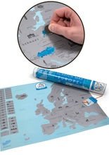 Europakarte Reisekarte zum Rubbeln