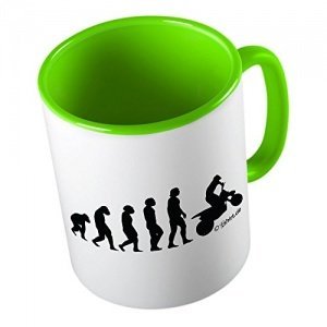 Evolution Motorrad Tasse