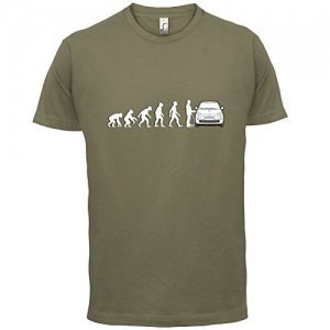 Evolution of Man Fiat 500 Herren T-Shirt