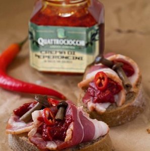 Extra scharfe Crema piccante di Peperonc