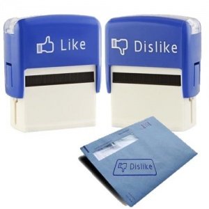 Facebook Stempel Like & Dislike