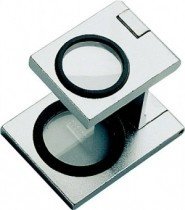 Fadenzähler Metall Silber 16,3 mm, 8-fac