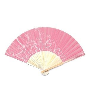 Fächer Herzen 6 St., rosa