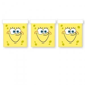 Fahnen- Wimpelkette *Spongebob Schwammko