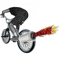 Fahrrad-Auspuff Turbospoke