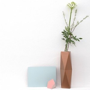 Falt-Vase - High Kupfer