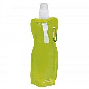 Faltbare Trinkflasche mit Karabiner
