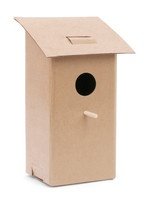 Faltbares Vogelhäuschen - zum selber bau