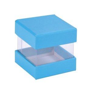 Faltschachtel Pure, türkis, 6 St.