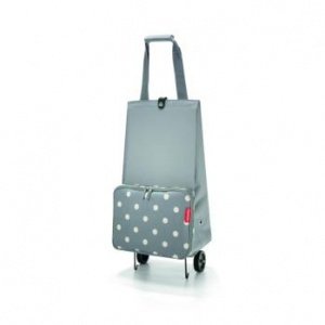 Falttroll / Foldable Trolley grey dots c