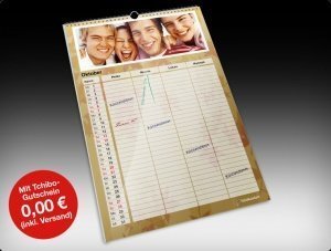 Familienkalender Tchibo