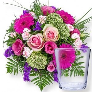 Fantasia und Glasvase