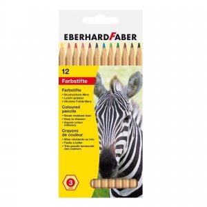 Farbstifte "Hexagonal natur" 12-er Pack