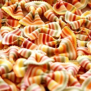 Farfalle Multicolore mehrfarbige Pasta b