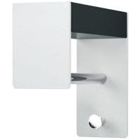 Faro Wall Wandgarderobe silber/anthrazit