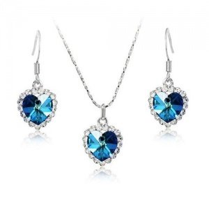 Halskette und Ohrring Set Swarovski