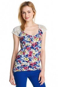 Fashion T-Shirt + Spitze