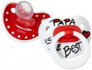  Papa is the Best: Silikon-Schnuller