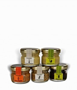 Fauchon Französische Gourmet-Senfsorten 