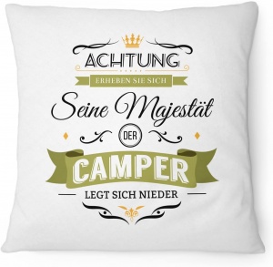Fashionalarm Kissen Seine Majestät der C